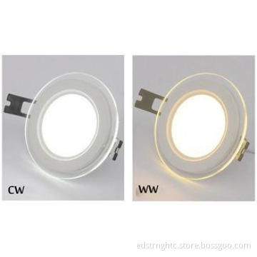 12W Super Bright LED Glass Downlight , 6000K Display Lighti